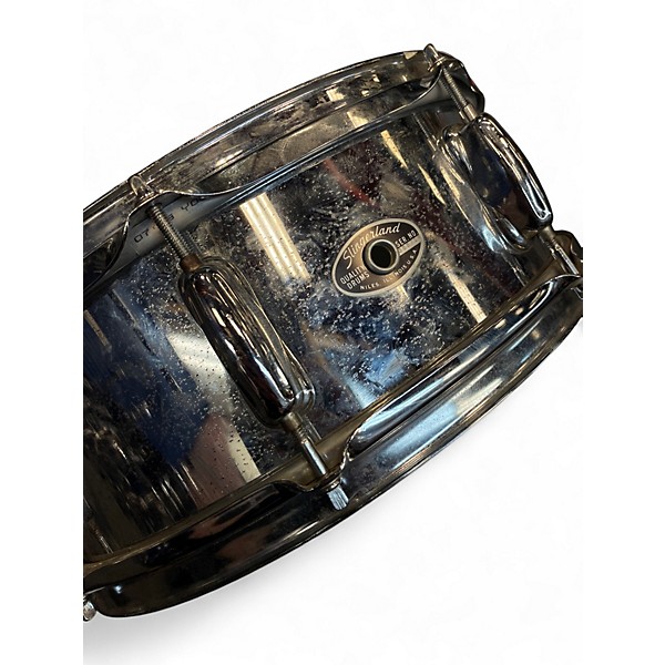 Used Slingerland 14X5 Festival Steel Snare Chrome Drum
