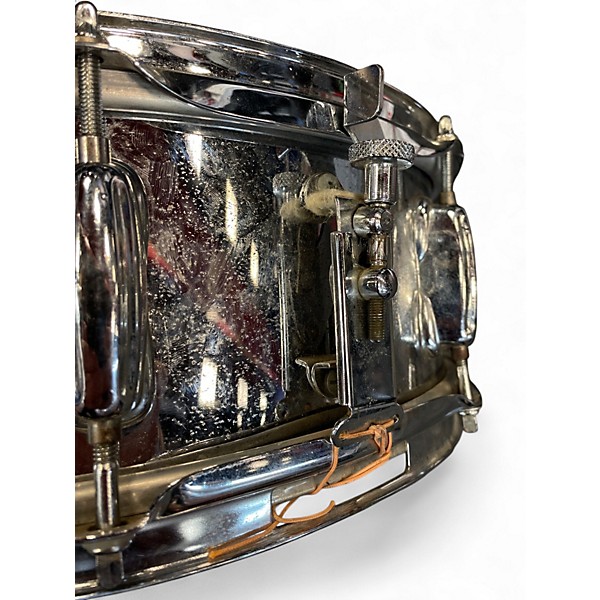 Used Slingerland 14X5 Festival Steel Snare Chrome Drum