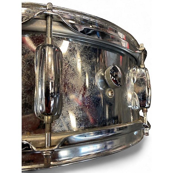 Used Slingerland 14X5 Festival Steel Snare Chrome Drum