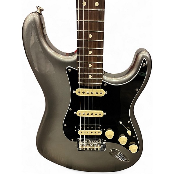 Used Fender American Professional II Stratocaster Inca Silver Solid Body Electric Guitar