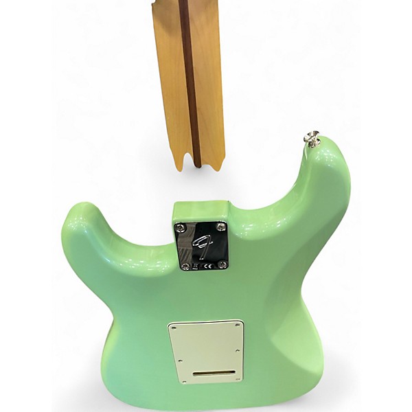 Used Fender Player Stratocaster Surf Green Solid Body Electric Guitar