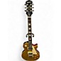 Used Epiphone Les Paul Standard Gold Top Solid Body Electric Guitar thumbnail