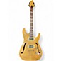 Used Schecter Guitar Research C/SH-1 DIAMOND SERIES Amber Hollow Body Electric Guitar thumbnail
