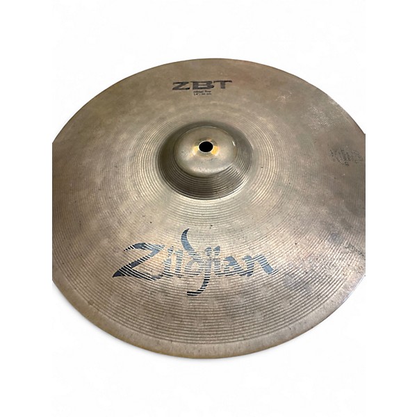 Used 2010 Zildjian 14in ZBT Rock Hi Hat Pair Cymbal