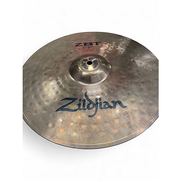 Used 2010 Zildjian 14in ZBT Rock Hi Hat Pair Cymbal