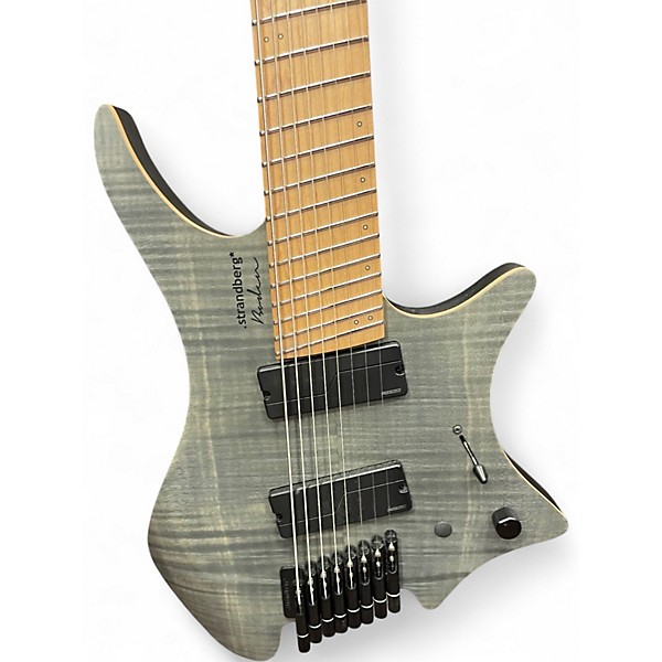 Used strandberg BODEN NX 8 Charcoal Black Solid Body Electric Guitar