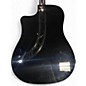 Used Fender CD60SCE Black Acoustic Guitar