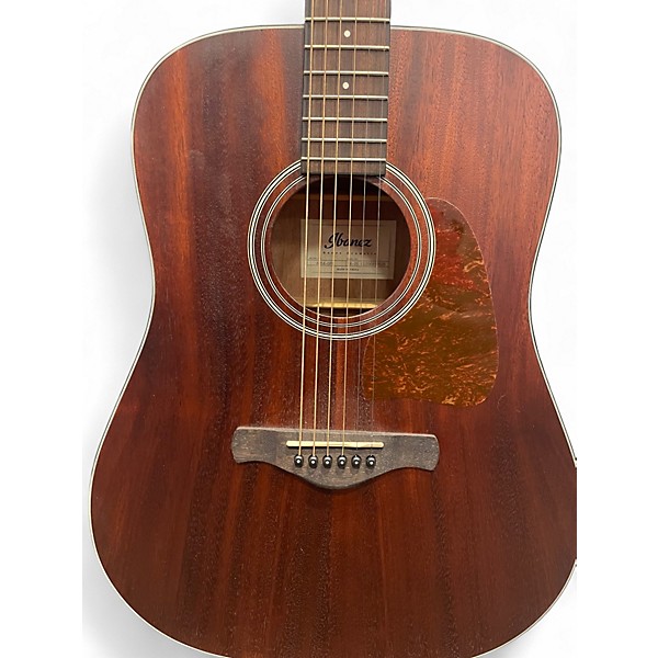 Used Ibanez AW54 Natural Acoustic Guitar