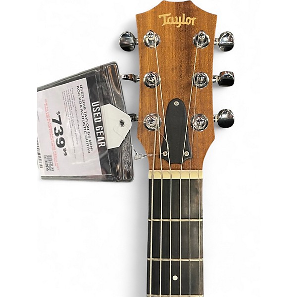 Used 2018 Taylor GS Mini Koa KOA Acoustic Guitar