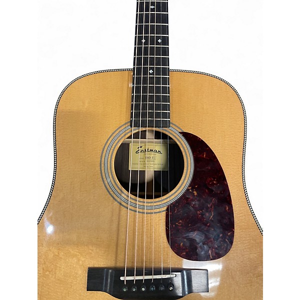Used Eastman E8D-TC Natural Acoustic Guitar