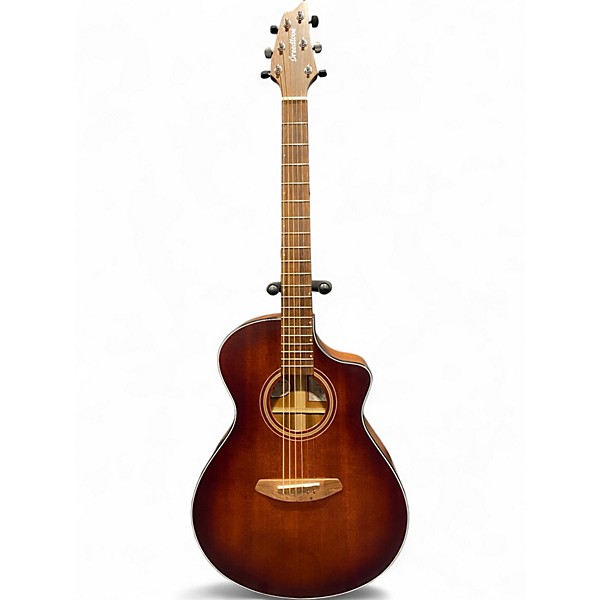 Used Breedlove Wildwood Concert Whiskey Burst Acoustic Electric Guitar