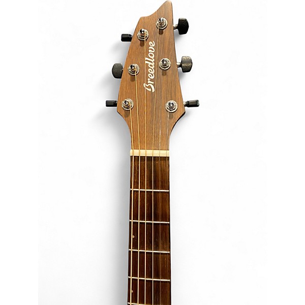 Used Breedlove Wildwood Concert Whiskey Burst Acoustic Electric Guitar