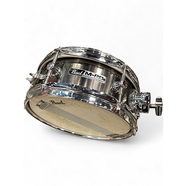 Used Pearl 4X12 M-80 Brushed Pewter Drum