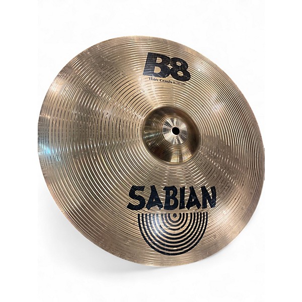 Used SABIAN 16in B8 Thin Crash Cymbal