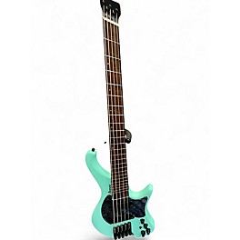 Used Ibanez EHB1005SMS Seafoam Green Electric Bass Guitar