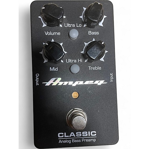 Used Ampeg CLASSIC BASS PREAMP Bass Effect Pedal