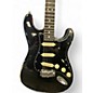 Used Fender Deluxe Stratocaster Black Solid Body Electric Guitar
