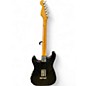 Used Fender Deluxe Stratocaster Black Solid Body Electric Guitar