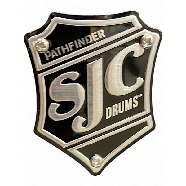 Used SJC 3 Piece PATHFINDER GALAXY GREY Drum Kit