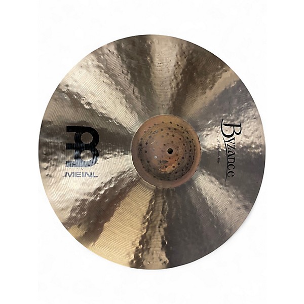 Used MEINL 21in BYZANCE POLYPHONIC RIDE Cymbal