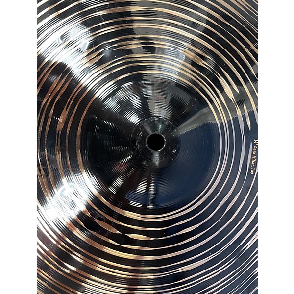 Used MEINL 14in CLASSICS CUSTOM DARK HI HATS Cymbal