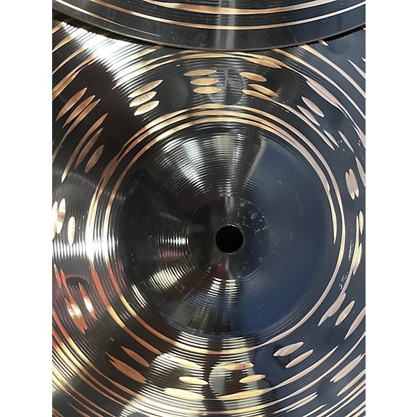 Used MEINL 14in CLASSICS CUSTOM DARK HI HATS Cymbal