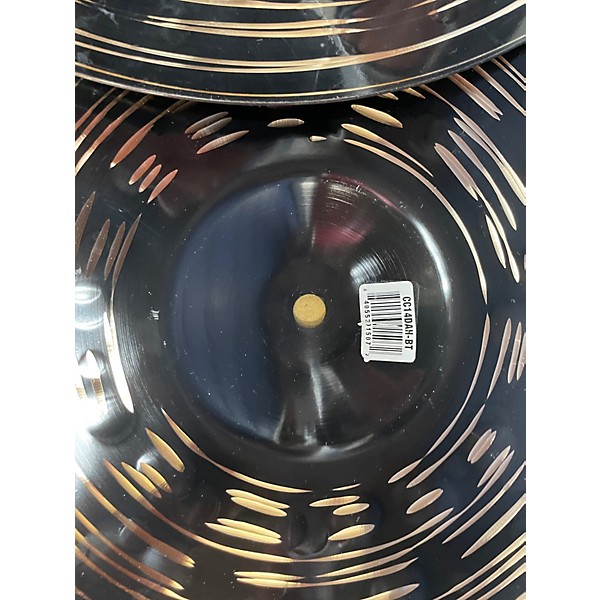 Used MEINL 14in CLASSICS CUSTOM DARK HI HATS Cymbal
