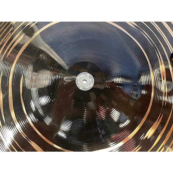 Used MEINL 12in CLASSICS CUSTOM DARK TRASH STACK Cymbal
