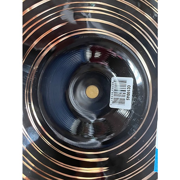 Used MEINL 10in CLASSICS CUSTOM DARK SPLASH Cymbal