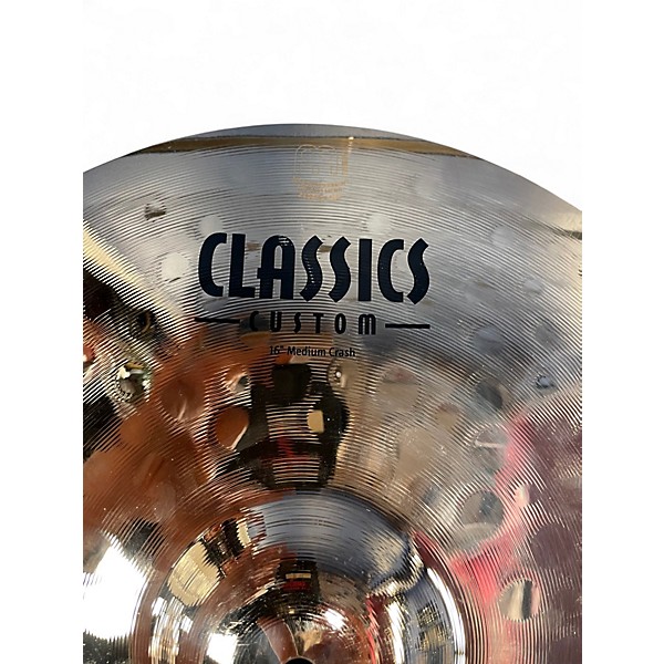 Used MEINL 16in CLASSICS CUSTOM CRASH Cymbal