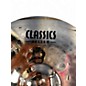 Used MEINL 16in CLASSICS CUSTOM CRASH Cymbal