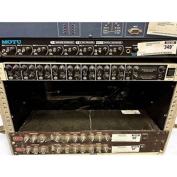 Used Behringer EURORACK PRO RX1602 Line Mixer
