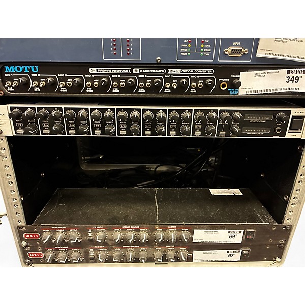 Used Behringer EURORACK PRO RX1602 Line Mixer
