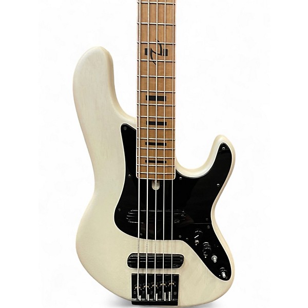 Used Z Bass EV1 ULTRA JV White Electric Bass Guitar