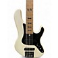 Used Z Bass EV1 ULTRA JV White Electric Bass Guitar