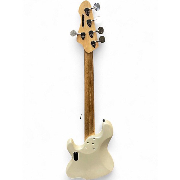 Used Z Bass EV1 ULTRA JV White Electric Bass Guitar