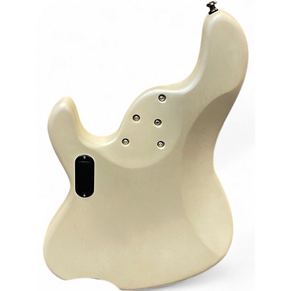 Used Z Bass EV1 ULTRA JV White Electric Bass Guitar