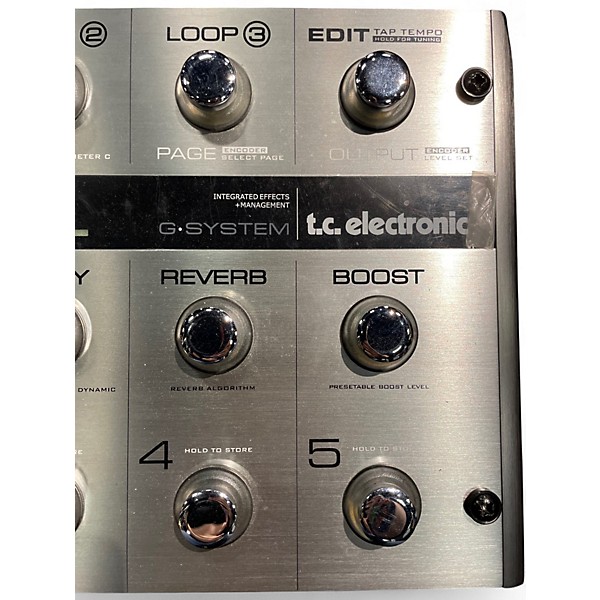 Used TC Electronic G System Effect Processor