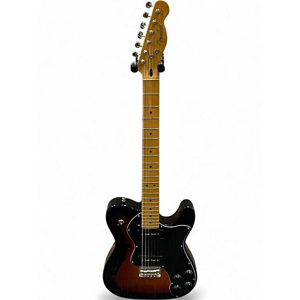 Used Fender MODERN PLAYER THINLINE Sunburst Hollow Body Electric Guitar
