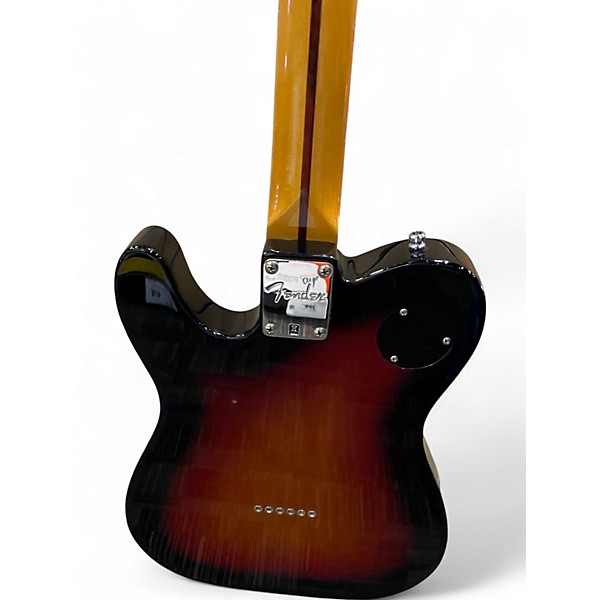 Used Fender MODERN PLAYER THINLINE Sunburst Hollow Body Electric Guitar