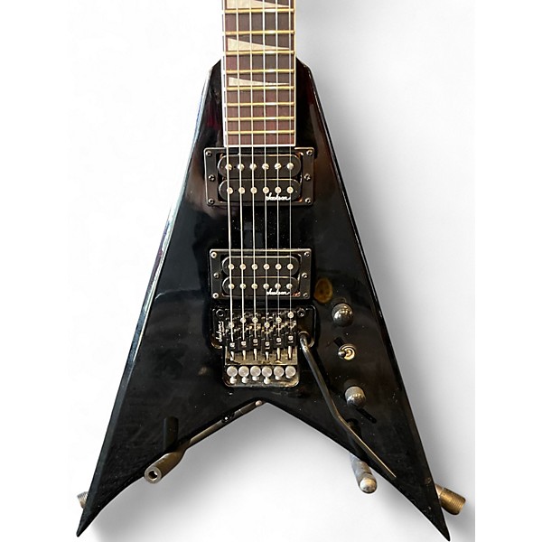 Used Jackson JS32 King V Black Solid Body Electric Guitar