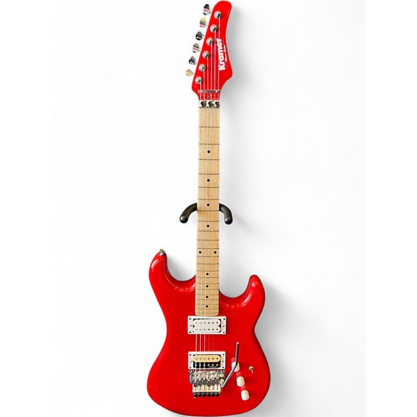 Used Kramer Pacer Classic Candy Apple Red Solid Body Electric Guitar