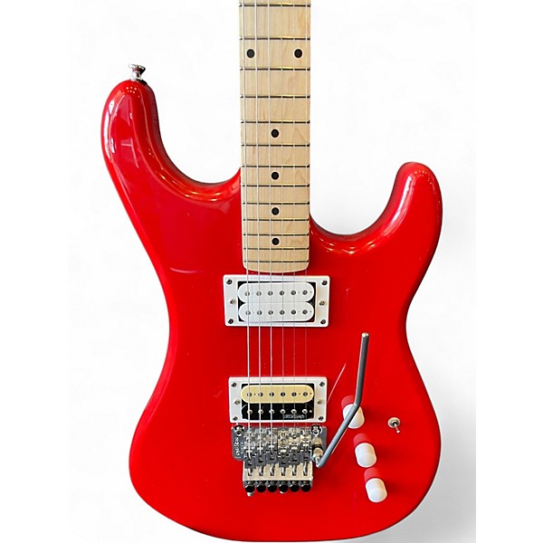 Used Kramer Pacer Classic Candy Apple Red Solid Body Electric Guitar