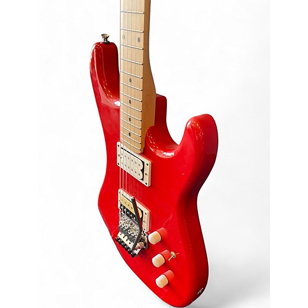 Used Kramer Pacer Classic Candy Apple Red Solid Body Electric Guitar