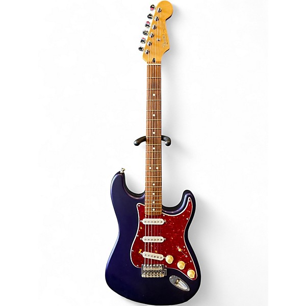 Used Fender Standard Stratocaster Purple Solid Body Electric Guitar