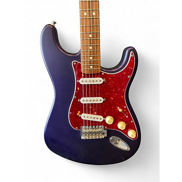 Used Fender Standard Stratocaster Purple Solid Body Electric Guitar