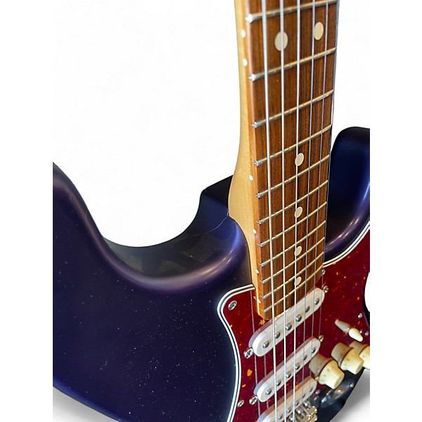Used Fender Standard Stratocaster Purple Solid Body Electric Guitar