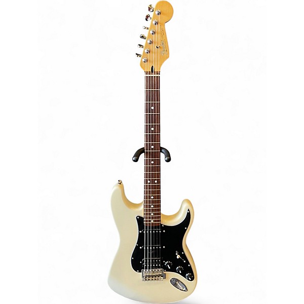 Used Fender Standard Stratocaster Alpine White Solid Body Electric Guitar