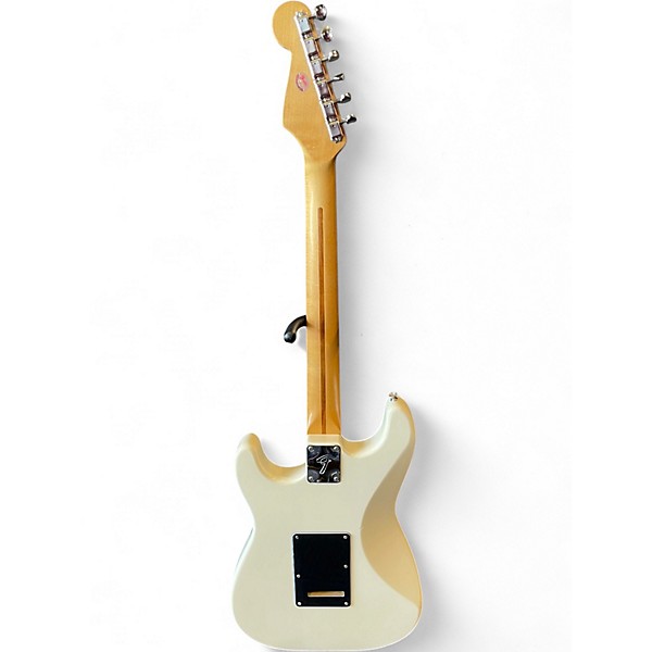 Used Fender Standard Stratocaster Alpine White Solid Body Electric Guitar