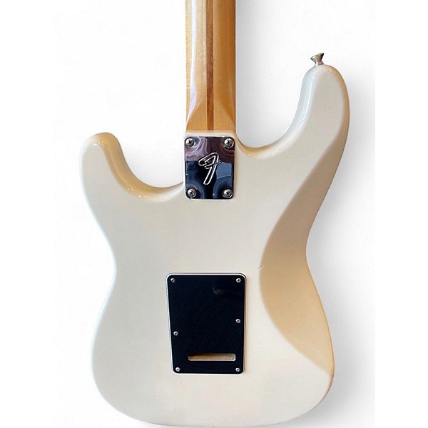 Used Fender Standard Stratocaster Alpine White Solid Body Electric Guitar